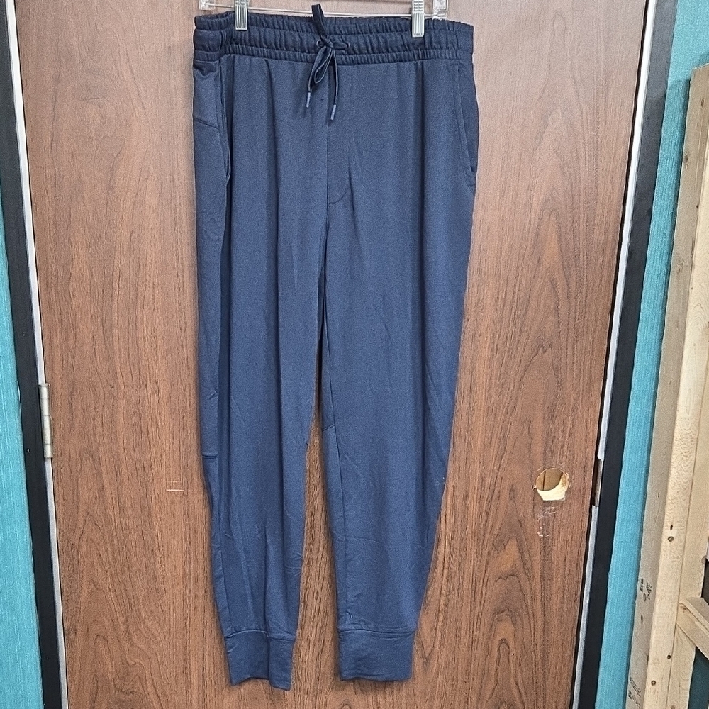 Lole Size L Navy High Waisted Jogger Style Lounge Pant